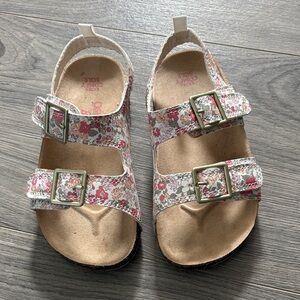 OshKosh B'gosh Floral Buckle Sandals
